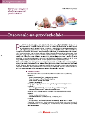 Pasowanie Na Przedszkolaka Scenariusz Uroczysto Ci Miesi Cznik