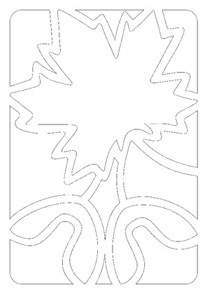 Dekoracje jesienne – witraże jesienne