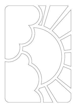 Dekoracje wiosenne – witraże wiosenne