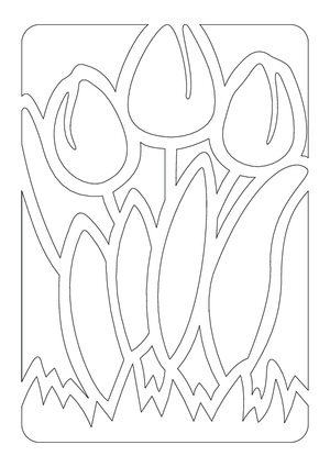 Dekoracje wiosenne – witraże wiosenne