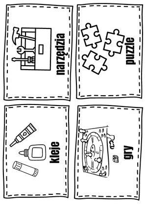 Etykiety do segregacji zabawek