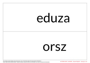 Na tropie liter - zestaw