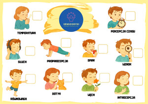 Sensosmyki - plakat projektowy