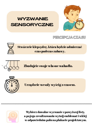 Wyzwanie sesnoryczne PERCEPCJA CZASU