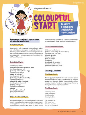Zabawy z językiem angielskim - zestaw na cały rok