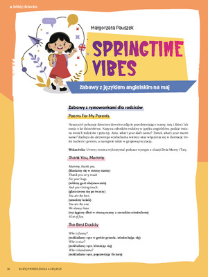 Zabawy z językiem angielskim - zestaw na cały rok