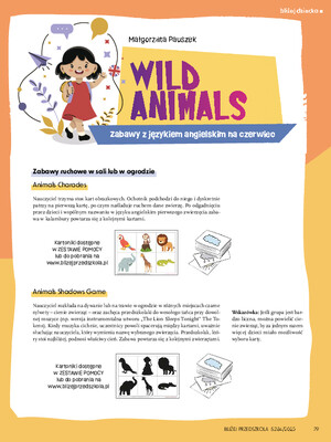 Zabawy z językiem angielskim - zestaw na cały rok