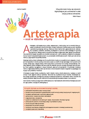 Arteterapia – Ocal W Dziecku Artystę - Scenariusze Zajęć I Artykuły ...