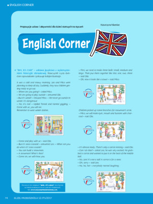 English Corner, Cz. 5 [dzieci Starsze - MATERIAŁY NA STYCZEŃ ...