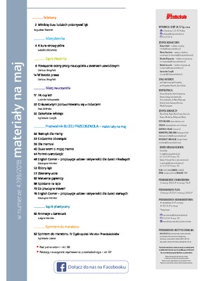 SPIS TREŚCI + SPIS POMOCY DYDAKTYCZNYCH 4.199/2018