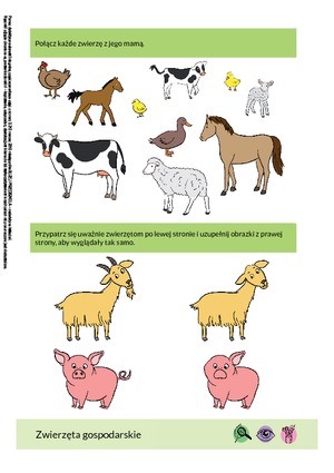 Zwierzęta gospodarskie (PD) - Pomoce dydaktyczne - Miesięcznik - BLIŻEJ  PRZEDSZKOLA