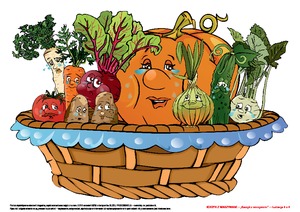 Koszyk z warzywami, cz. 2 (PD)
