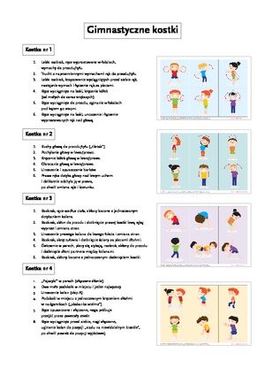 Gimnastyczne kostki, cz. 1 (PD)