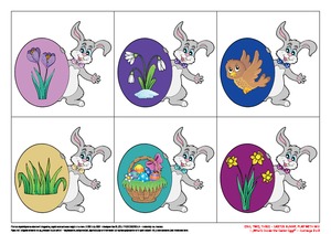 One, Two, Three – Easter Bunny, Play With Me!, cz. 2 (PD)
