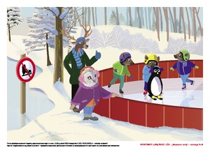 Sportowcy lubią śnieg i lód [przedszkolne inspiracje - dzieci młodsze], cz. 2 (PD)