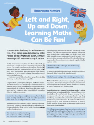 Left and Right, Up and Down, Learning Maths Can Be Fun! - Miesięcznik ...