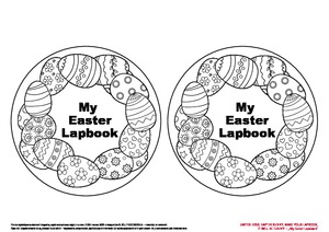 Easter Eggs, Easter Bunny, Make Your Lapbook, It Will Be Funny! (PD)