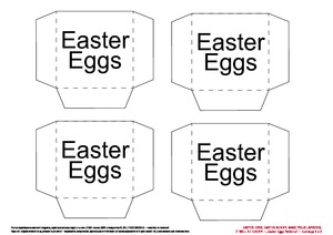 Easter Eggs, Easter Bunny, Make Your Lapbook, It Will Be Funny! (PD)