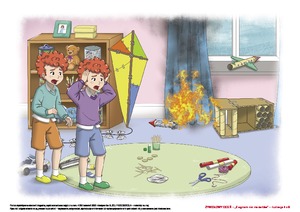 Żywiołowy ogień [przedszkolne inspiracje - dzieci starsze], cz. 2 (PD)