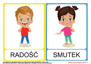 Kącik do zadań specjalnych. Emocje, cz. 2 (PD)
