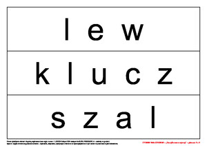 Z torby nauczycielki. Pomysły na zabawy z kartami obrazkowymi, cz. 1 (PD)