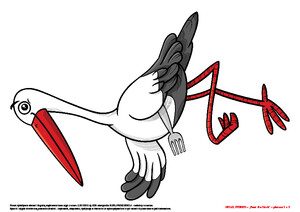 Hello, Storks! Zabawy z językiem angielskim na marzec, cz. 1 (PD)