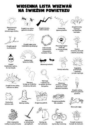 Wiosenna lista wyzwań (PD)