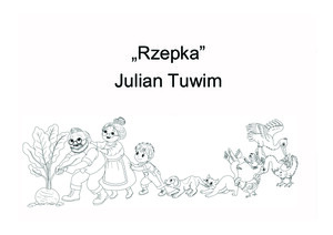 Kolorowanka – Rzepka (PD)