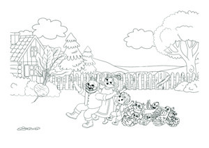 Kolorowanka – Rzepka (PD)