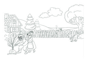 Kolorowanka – Rzepka (PD)