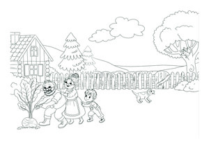 Kolorowanka – Rzepka (PD)