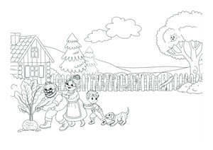 Kolorowanka – Rzepka (PD)