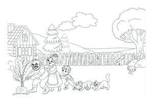 Kolorowanka – Rzepka (PD)