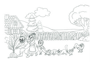 Kolorowanka – Rzepka (PD)