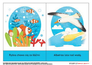 Pomoce obrazkowe ćwiczące mowę. W oceanie, cz. 2 (PD)