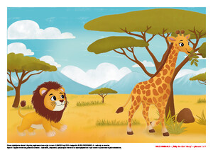 Wild Animals. Zabawy z językiem angielskim na czerwiec (PD)