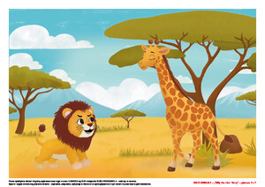 Wild Animals. Zabawy z językiem angielskim na czerwiec (PD)