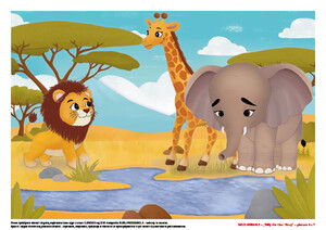 Wild Animals. Zabawy z językiem angielskim na czerwiec (PD)