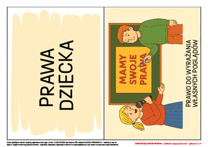 Dzieci mają swoje prawa. Scenariusz zajęć z okazji Dnia Praw Dziecka (PD)