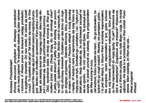 Gra terenowa. Mali detektywi, czyli nowy gość w przedszkolu (PD)