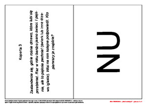 Gra terenowa. Mali detektywi, czyli nowy gość w przedszkolu (PD)