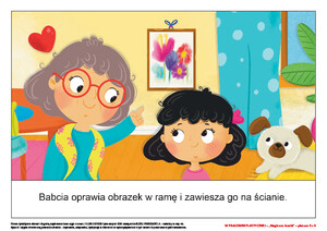 KĄCIK CZYTELNICZY. CO WIDZĘ? CO SŁYSZĘ? W PRACOWNI PLASTYCZNEJ, cz. 2 (PD)