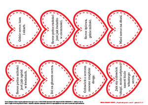 Serduszkowy dzień. Propozycje zabaw nie tylko na walentynki, cz. 1 (PD)
