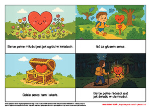 Serduszkowy dzień. Propozycje zabaw nie tylko na walentynki, cz. 2 (PD)	