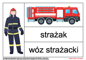 Strażacy w akcji. Scenariusz zajęć z okazji Dnia Strażaka, cz. 2 (PD)	