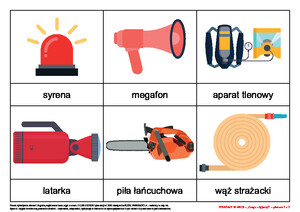 Strażacy w akcji. Scenariusz zajęć z okazji Dnia Strażaka, cz. 2 (PD)	