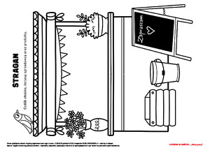 KĄCIK CZYTELNICZY - CO WIDZĘ? CO SŁYSZĘ? LISTOPAD W MIEŚCIE JESIENNY TARG, cz. 1 (PD)