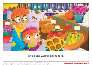 KĄCIK CZYTELNICZY - CO WIDZĘ? CO SŁYSZĘ? LISTOPAD W MIEŚCIE JESIENNY TARG, cz. 2 (PD)