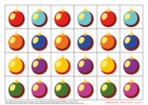 Bombki kolorowe, cz. 2 (PD)