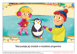 KĄCIK CZYTELNICZY - CO WIDZĘ? CO SŁYSZĘ? GRUDNIOWE ZABAWY NA LODOWISKU, cz. 2 (PD)	